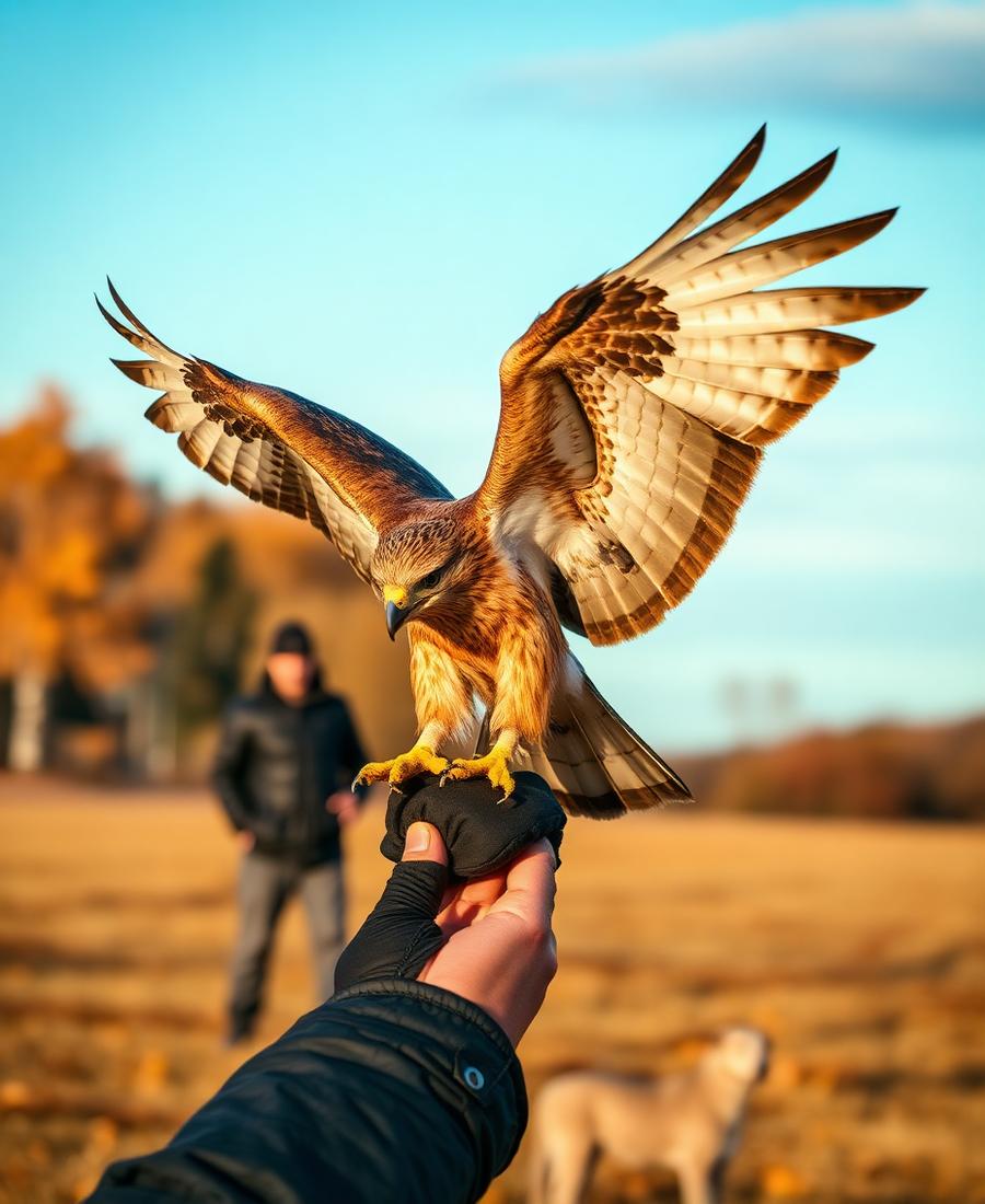 Hawk Walk in the Cairngorms