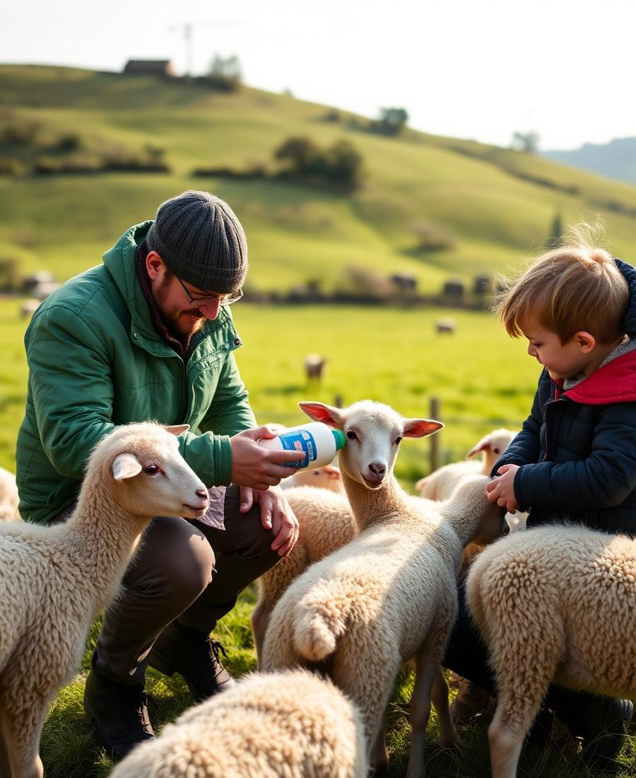 Lambing Day on a Yorkshire Hill Farm