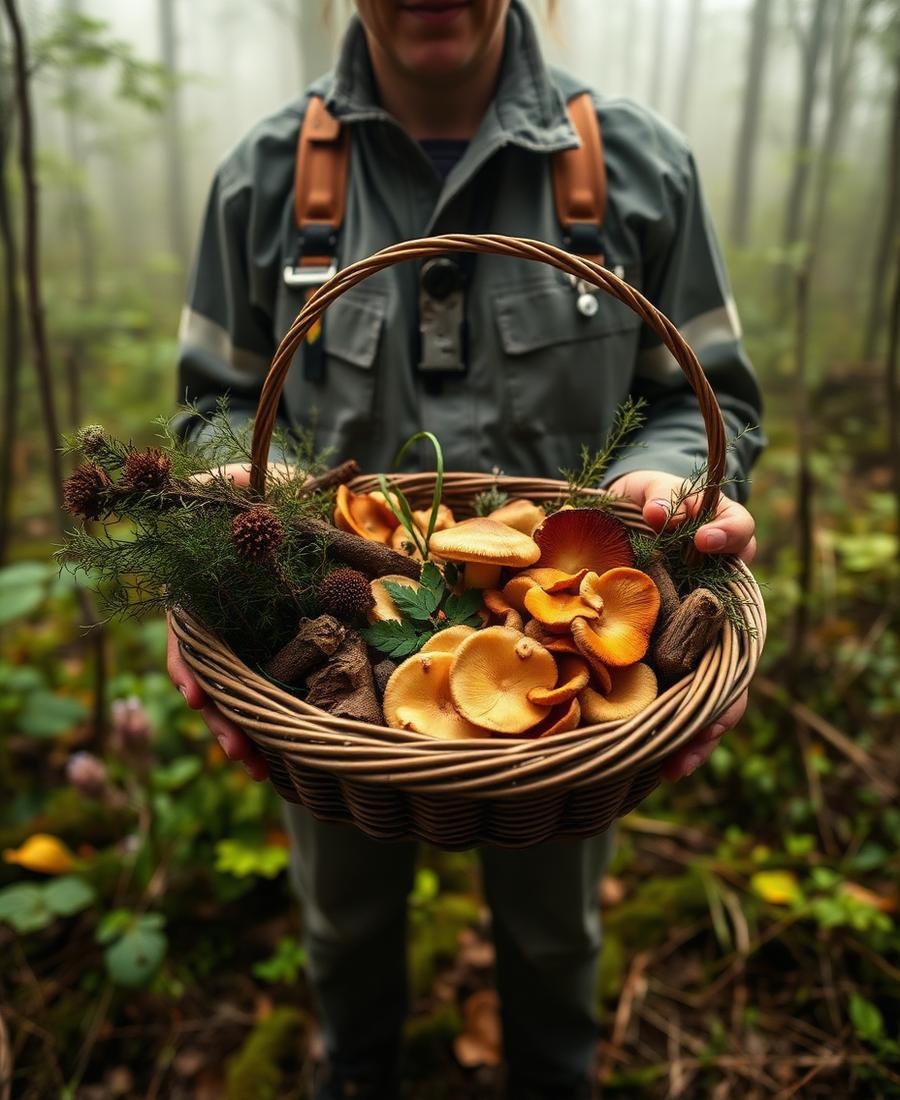 Urban Foraging Walk in Edinburgh