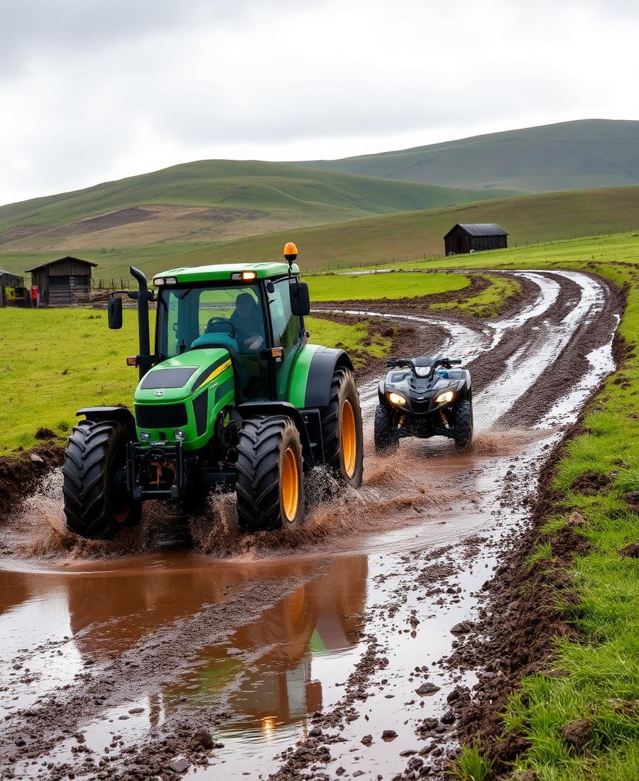 Tractor, Digger & Quad Day on the Moor